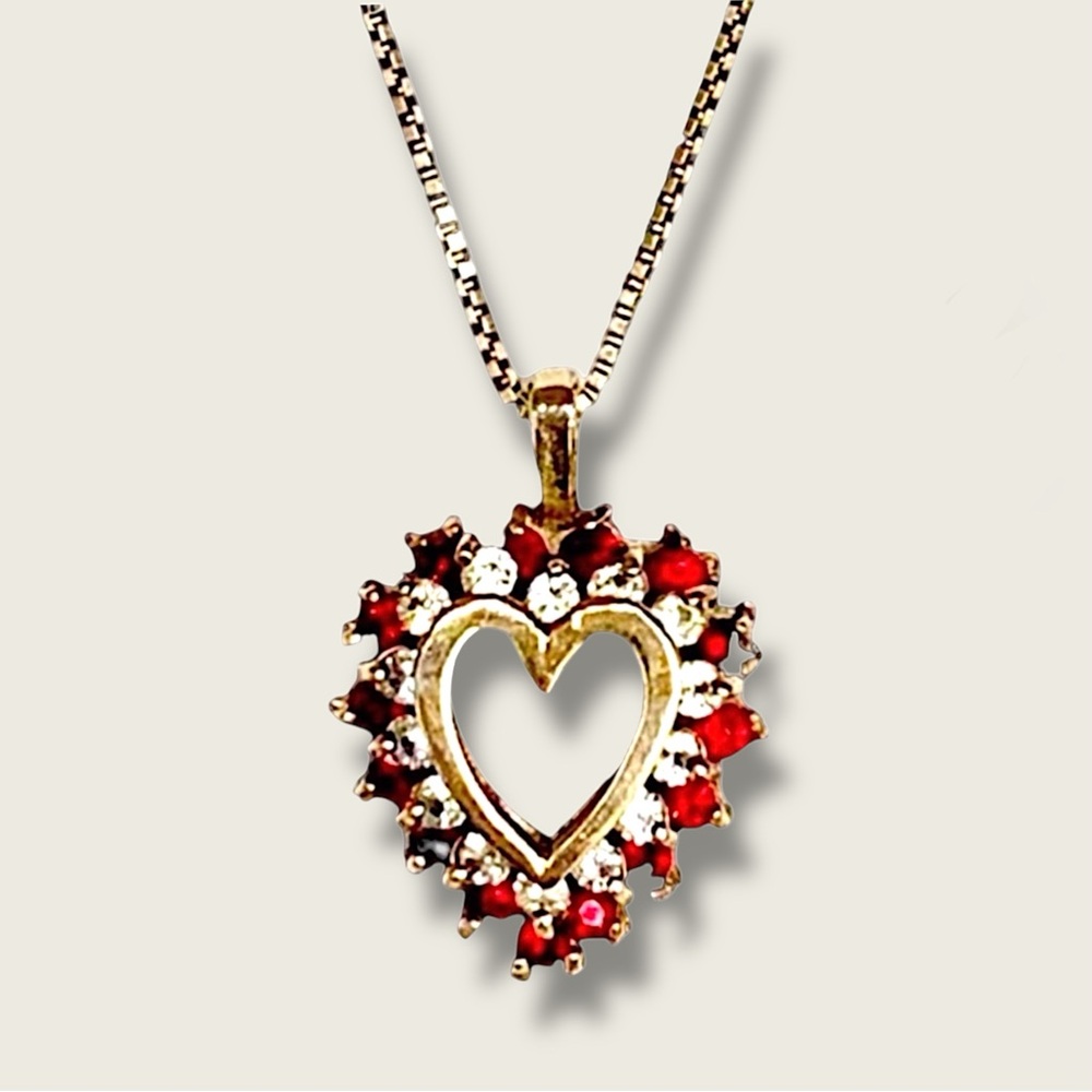 925 Sterling Silver Necklace Heart